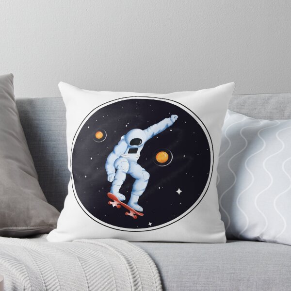 Item preview, Astronaut skateboarding in the moon designed and sold by TAMBUGH.