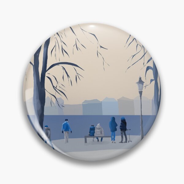 Item preview, Winter day at the park designed and sold by tagvi.