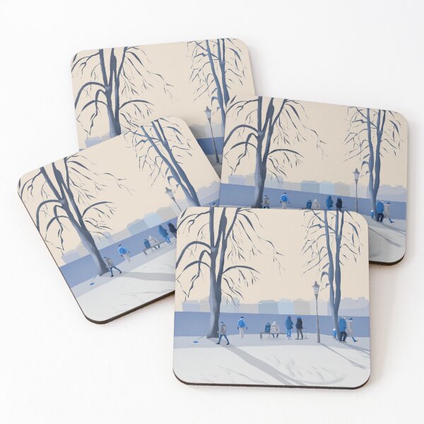 Item preview, Winter day at the park designed and sold by tagvi.