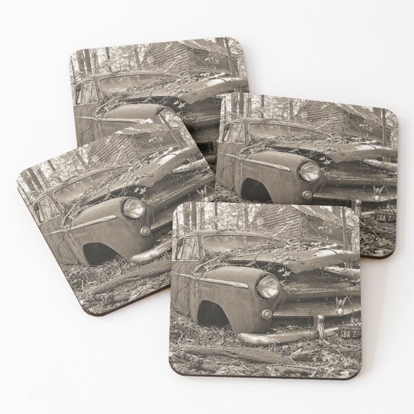Item preview, Willy's Aero Abandoned Black And White designed and sold by LisaWootenPhoto.
