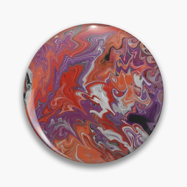 Artikelvorschau, Psychedelischer Orangenmarmor entworfen und verkauft von DesignedDigital.