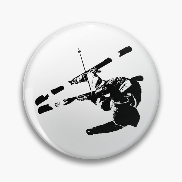 Item preview, Skiing_Stencil_004 designed and sold by graphicassault.