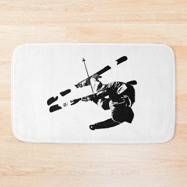 Item preview, Skiing_Stencil_004 designed and sold by graphicassault.