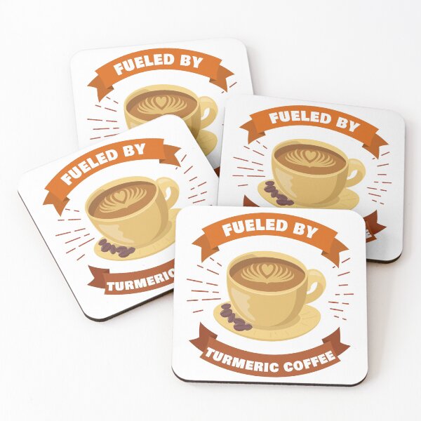 Item preview, Fueled by Turmeric Coffee designed and sold by DesignByJK.