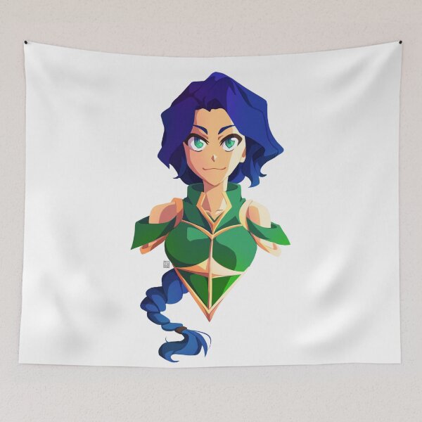 Item preview, Valor - azul / verde designed and sold by ArtsyDArcy.
