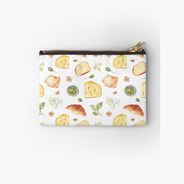Item preview, Patrón de queso y snacks en blanco designed and sold by Flowersforbear.