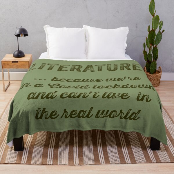 Item preview, Literature ... because we're in a Covid lockdown and can't live in the real world designed and sold by sandpiperstudio.