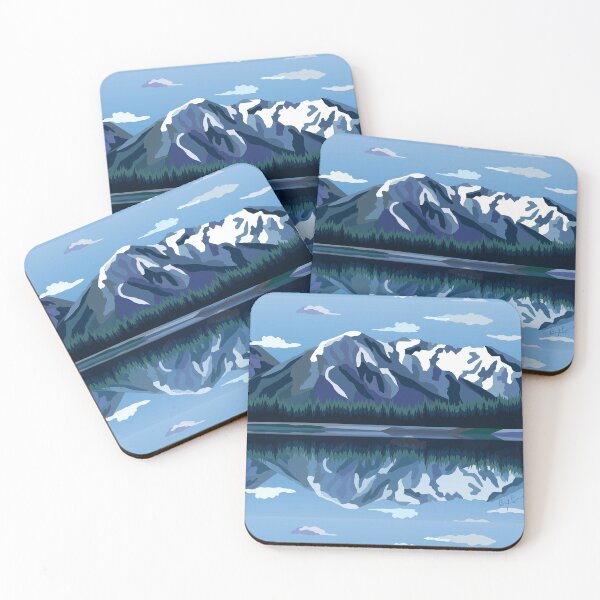 Item preview, Icy Mountains  designed and sold by Alexis Emma.