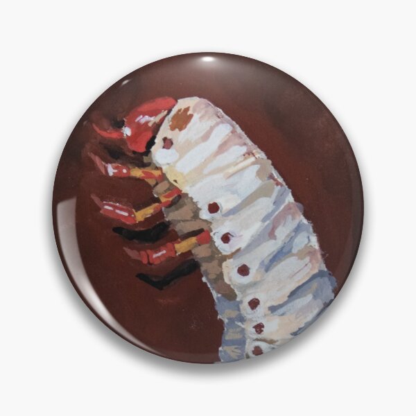 Item preview, Rhino Larvae Gouache Painting designed and sold by wedew3.