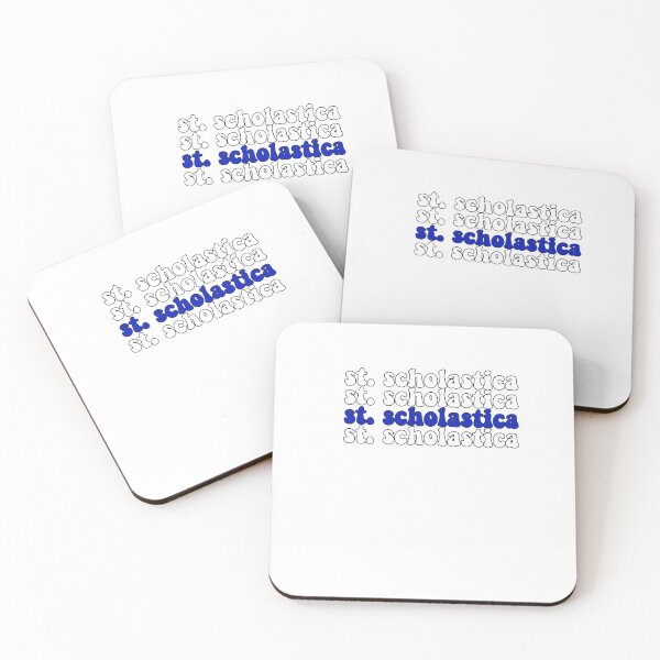 Item preview, College of St. Scholastica Bold Letters designed and sold by Becca Miller.