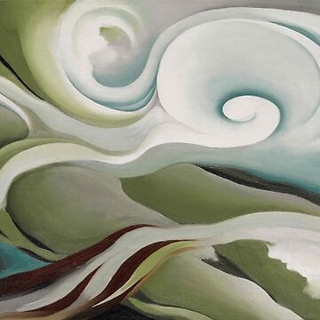 Artwork thumbnail, Georgia O'Keeffe Nature Forms Gaspe by emidye20