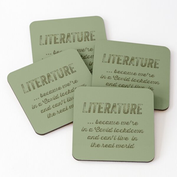 Item preview, Literature ... because we're in a Covid lockdown and can't live in the real world designed and sold by sandpiperstudio.