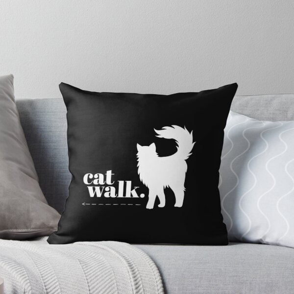 Item preview, Catwalk - cute cat walking fashion week designed and sold by RhiRhi Weston.