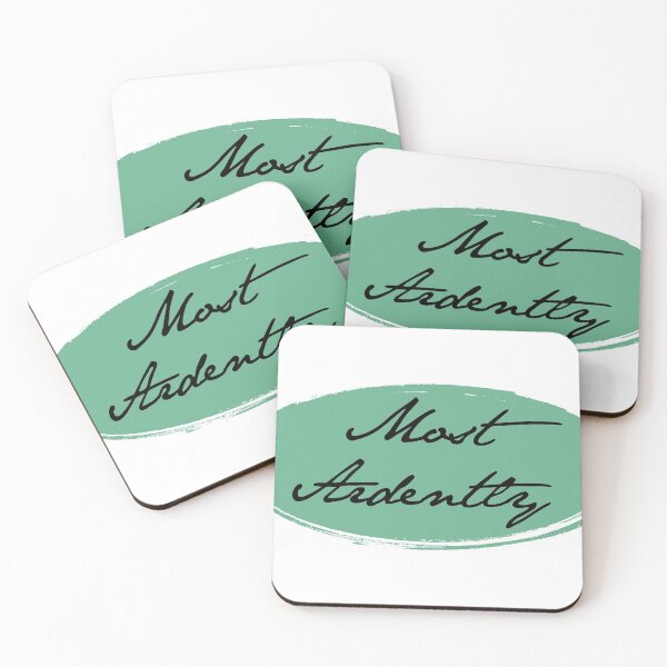 Item preview, Most Ardently | Mr. Darcy | Pride and Prejudice | Jane Austen designed and sold by Olivia Wrisinger.