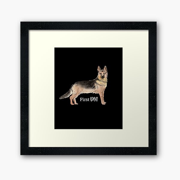Artikel-Vorschau von First Dog German Shepherd, designt und verkauft von LuciaS.