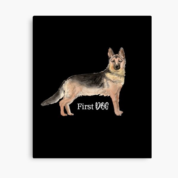 Artikel-Vorschau von First Dog German Shepherd, designt und verkauft von LuciaS.