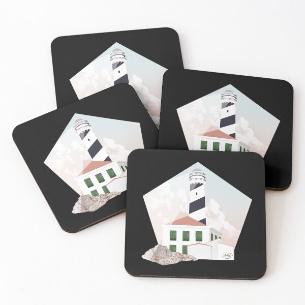 Item preview, Favàritx Black Pentagon Lighthouse designed and sold by NeusCarreras.