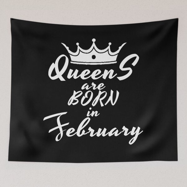 Item preview, Las reinas nacen en febrero designed and sold by Mokhe.