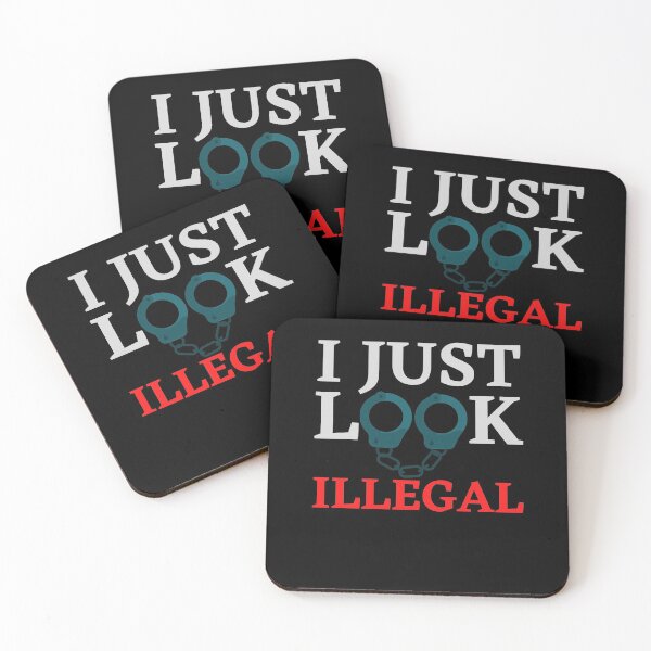 Item preview, I just look illegal with handcuffs instead of O's designed and sold by Schallerer.