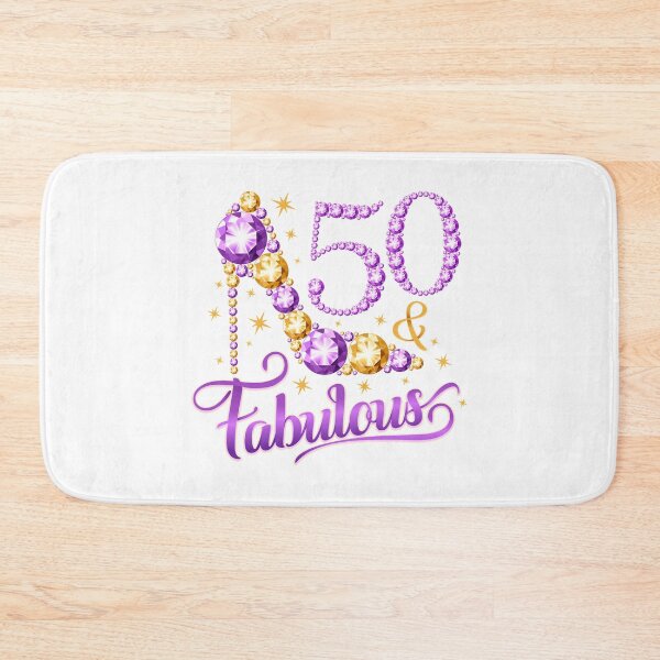 Item preview, 50th Birthday. 50 & Fabulous lady’s, women’s  designed and sold by iclipart.