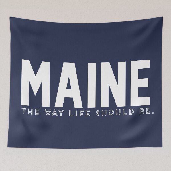 Item preview, Maine: The Way Life Should Be designed and sold by rhodeyart.
