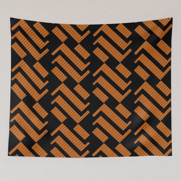 Artikelvorschau, N-Corp Logo - Orange Striped entworfen und verkauft von The-N-Corp.