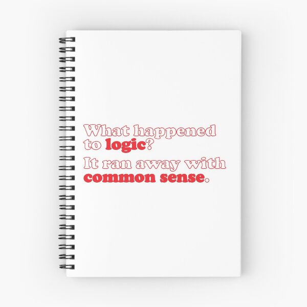 Item preview, Logic & Common Sense designed and sold by fotollissimo.