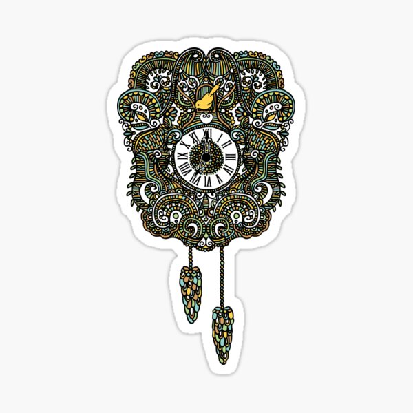 Cuckoo Clock Nest Sticker