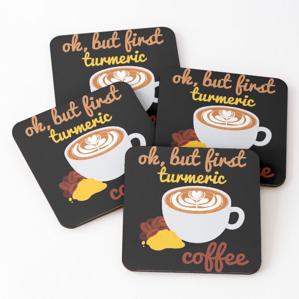 Item preview, OK, but First Turmeric Coffee designed and sold by DesignByJK.