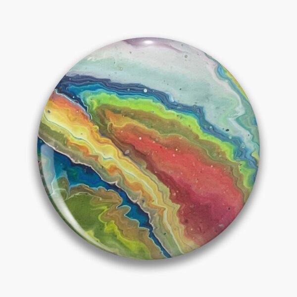 Item preview, Colorful Paint Pour  designed and sold by SierasART.