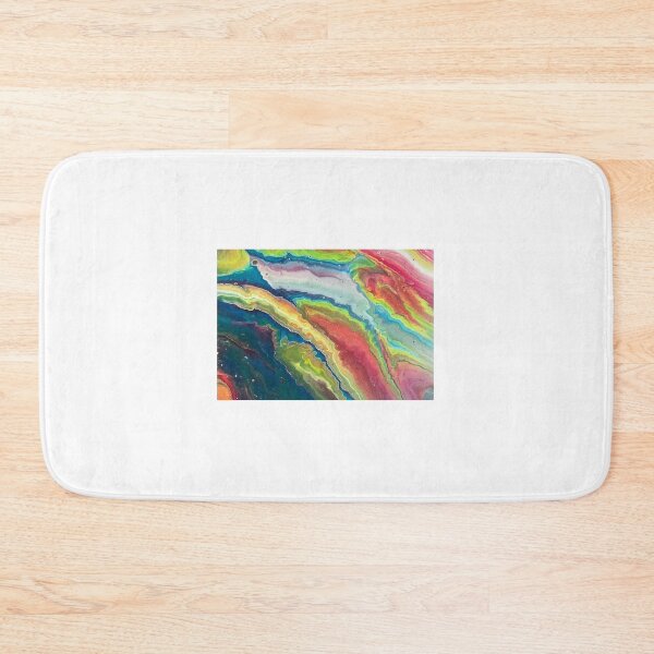 Item preview, Colorful Paint Pour  designed and sold by SierasART.