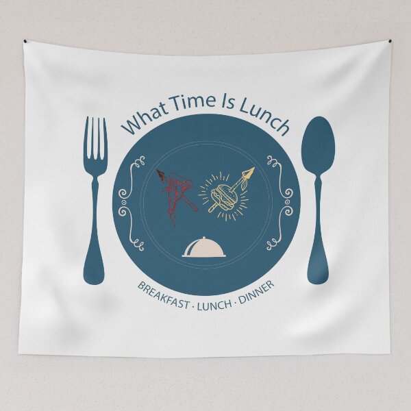 Item preview, What Time Is Lunch designed and sold by Oussa 2008 ⭐⭐⭐⭐⭐.