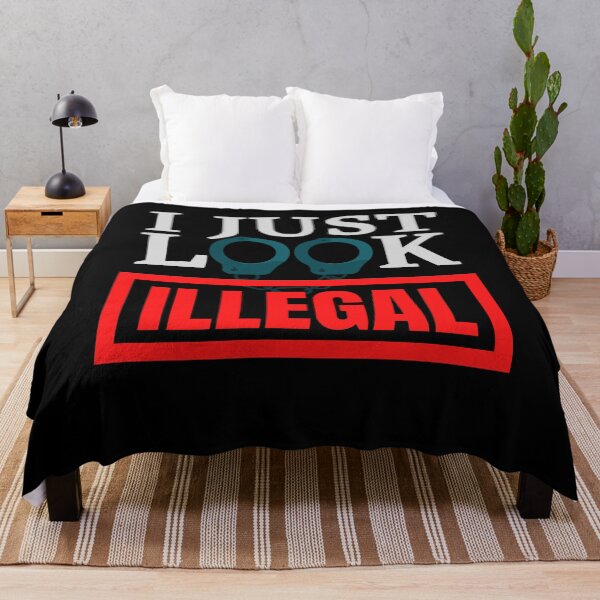 Item preview, I just look illegal outlined with handcuffs designed and sold by Schallerer.