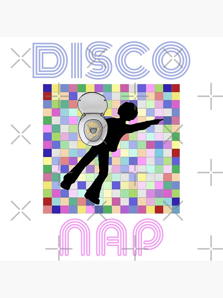 "Disco Nap" Poster by 300Spikes Redbubble