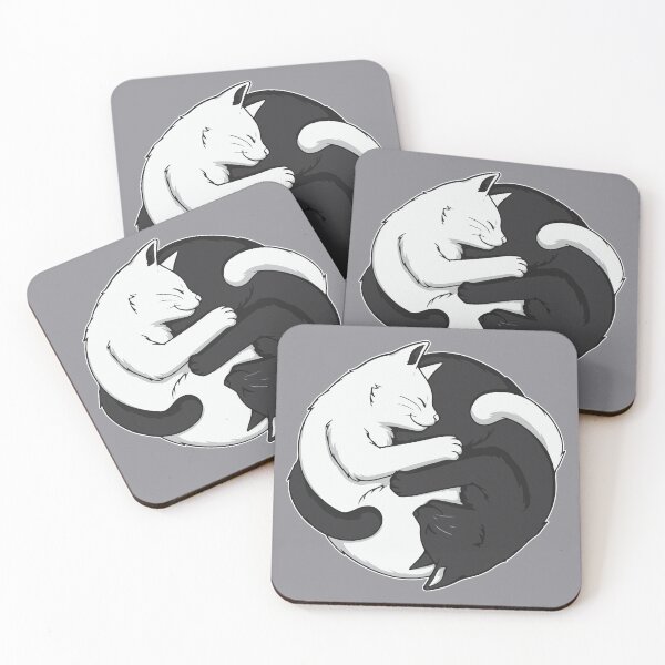 Item preview, Yin Yang Cats designed and sold by Christian Sales.