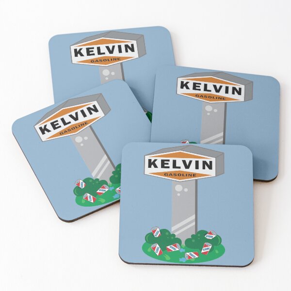 Item preview, Kelvin Gasoline Sign designed and sold by KaleneCreative.