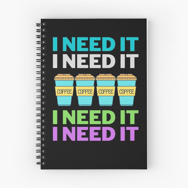 Item preview, I need coffee designed and sold by HappinessWorld.