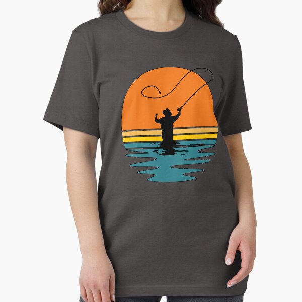 Item preview, Fly Fisherman Sunset - Great Gift for a Fishing Dads designed and sold by Richard529.