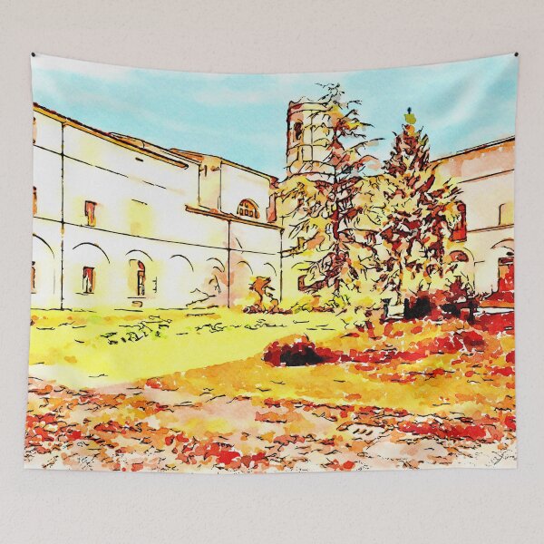 Item preview, Istituto Emiliani: cloister garden designed and sold by Giuseppe Cocco.