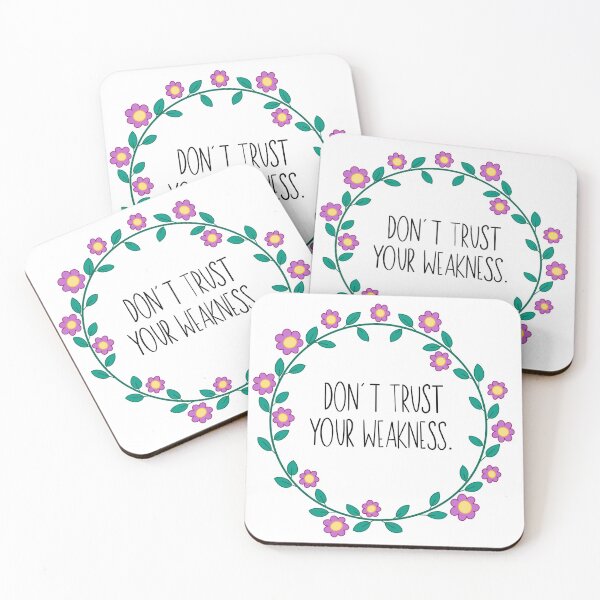 Item preview, Don’t Trust Your Weakness designed and sold by GrellenDraws.