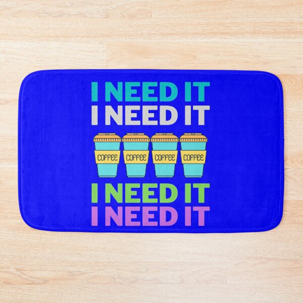 Item preview, I need coffee designed and sold by HappinessWorld.