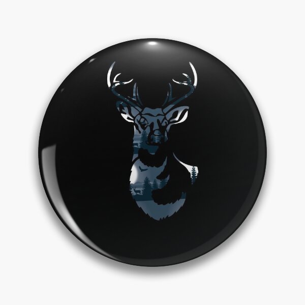 Item preview, It shows a deer in the moonlight - night design designed and sold by ChristopherIBK.
