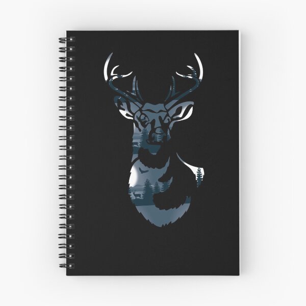 Item preview, It shows a deer in the moonlight - night design designed and sold by ChristopherIBK.