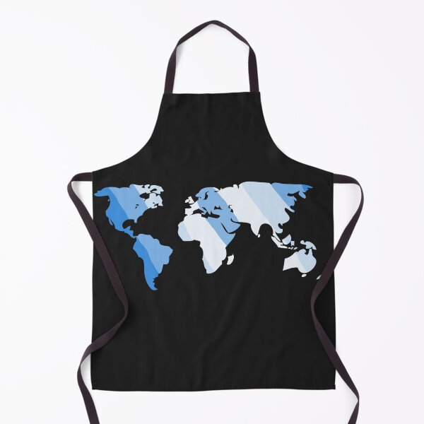 Item preview, Blue Planet, World Map designed and sold by Chubuter.