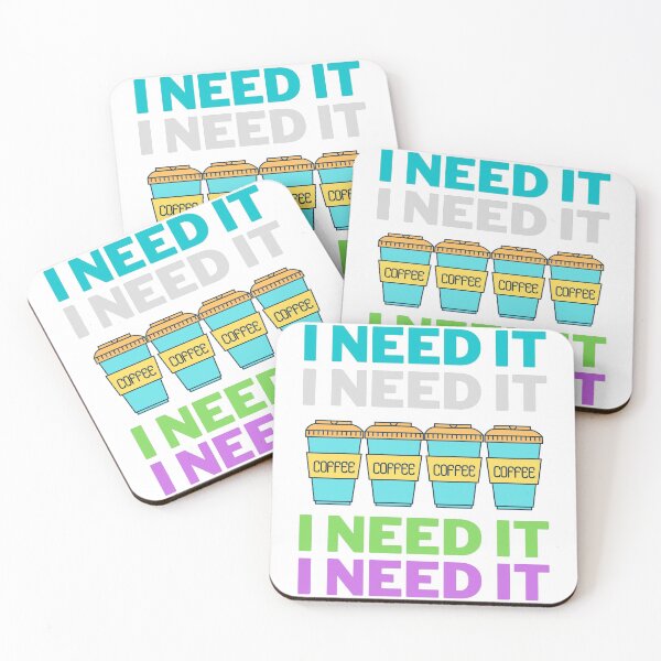 Item preview, I need coffee designed and sold by HappinessWorld.