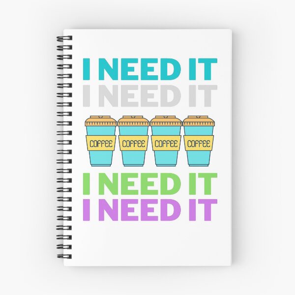 Item preview, I need coffee designed and sold by HappinessWorld.