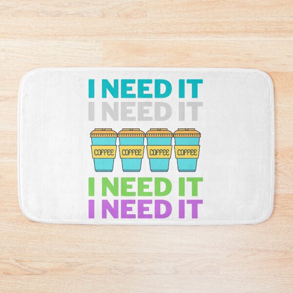 Item preview, I need coffee designed and sold by HappinessWorld.