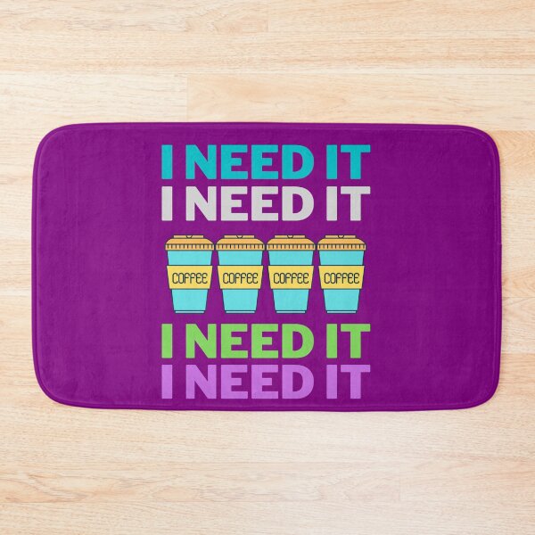 Item preview, I need coffee designed and sold by HappinessWorld.