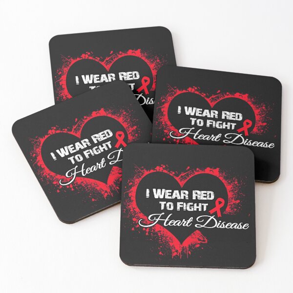 Item preview, I Wear Red To Fight Heart, Disease Awareness CHD National Day, Heart Disease Awareness  designed and sold by oussimakh.