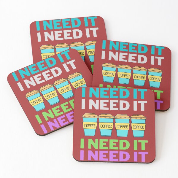 Item preview, I need coffee designed and sold by HappinessWorld.